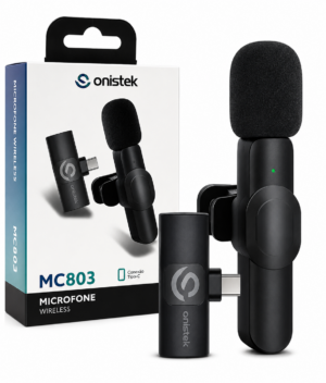 MICROFONE DE LAPELA SEM FIO TIPO-C WIRELESS ONISTEK
