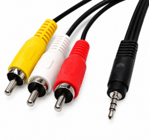 CABO P2 3.5MM X 3 RCA AV ÁUDIO VÍDEO FY