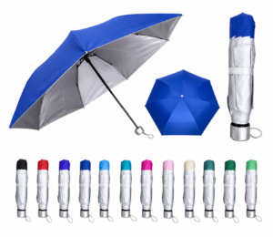GUARDA CHUVA SOMBRINHA BOLSA PEQUENA PROTEÇÃO UV KAPBOM