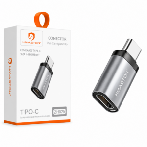 ADAPTADOR  TIPO-C /  TIPO-C DADOS 10-50 MBPS H´MASTON