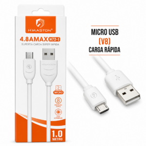 CABO CARGA RÁPIDA MICRO 4.8A HMASTON