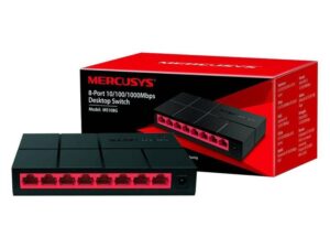 SWITCH GB DE 8 PORTAS 10/100/1000 MBPS MS108G MERCUSYS