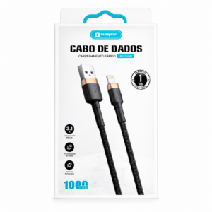 CABO DE DADOS RÁPIDO USB / IPHONE 1 MTS 3.1 SUMEXR